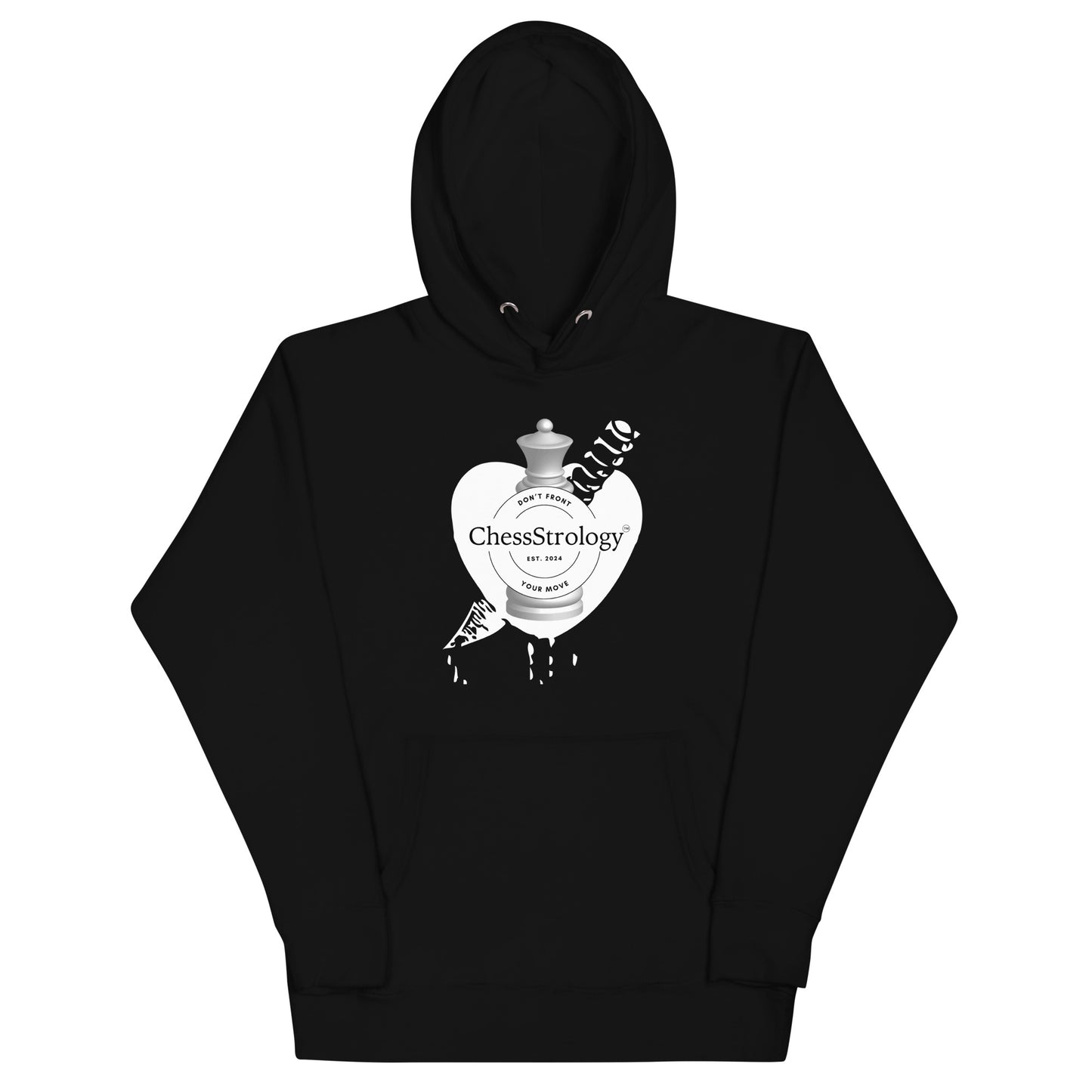 ChessStrology Heartbroken Logo Unisex Hoodie