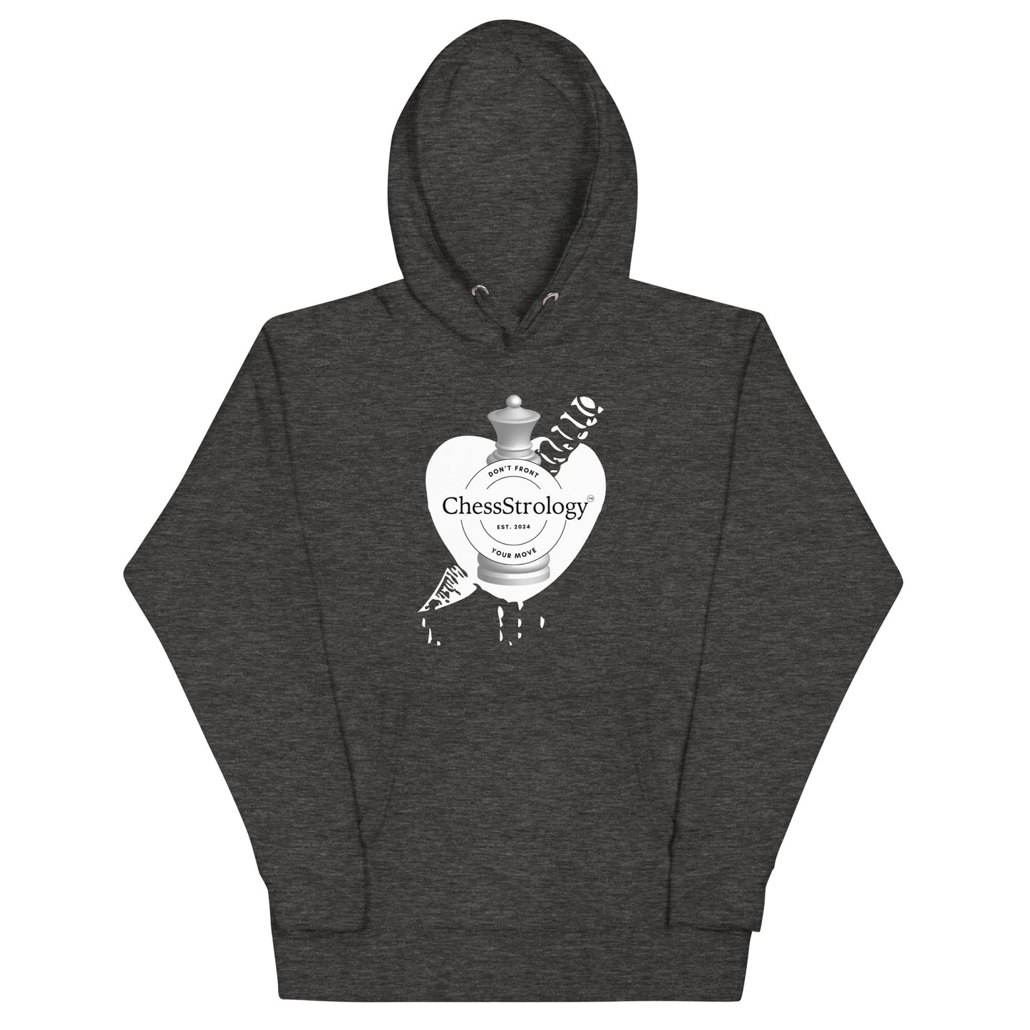 ChessStrology Heartbroken Logo Unisex Hoodie