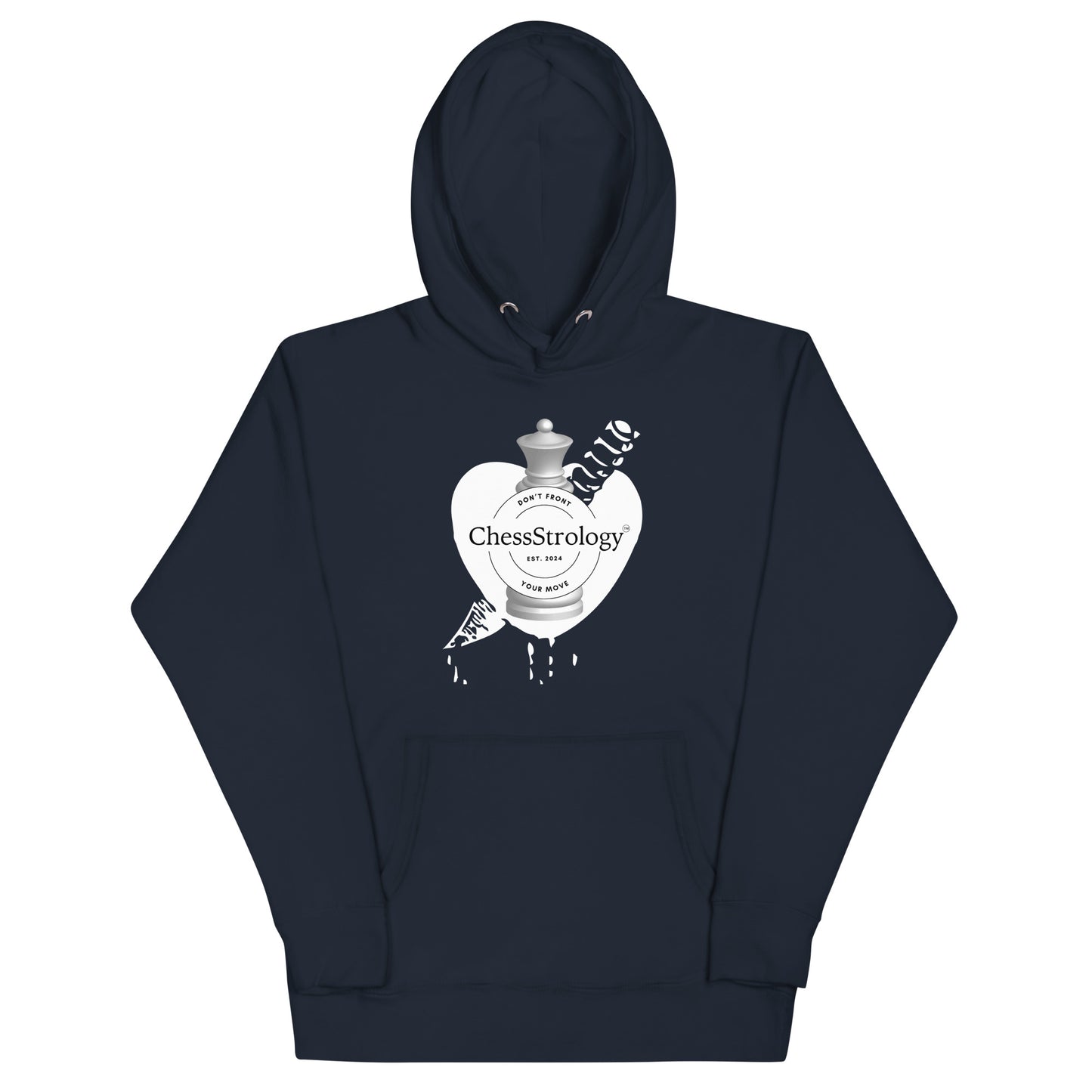 ChessStrology Heartbroken Logo Unisex Hoodie