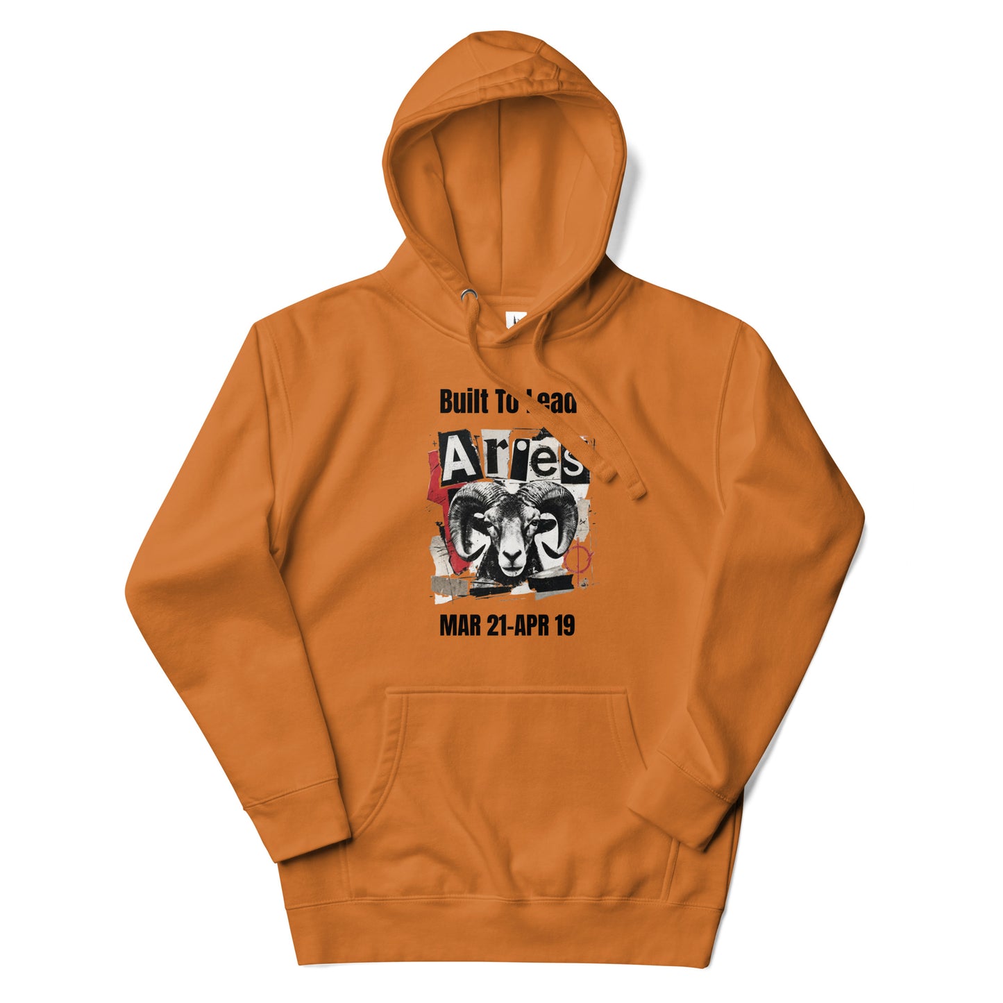 Aries Built To Lead Unisex Hoodie