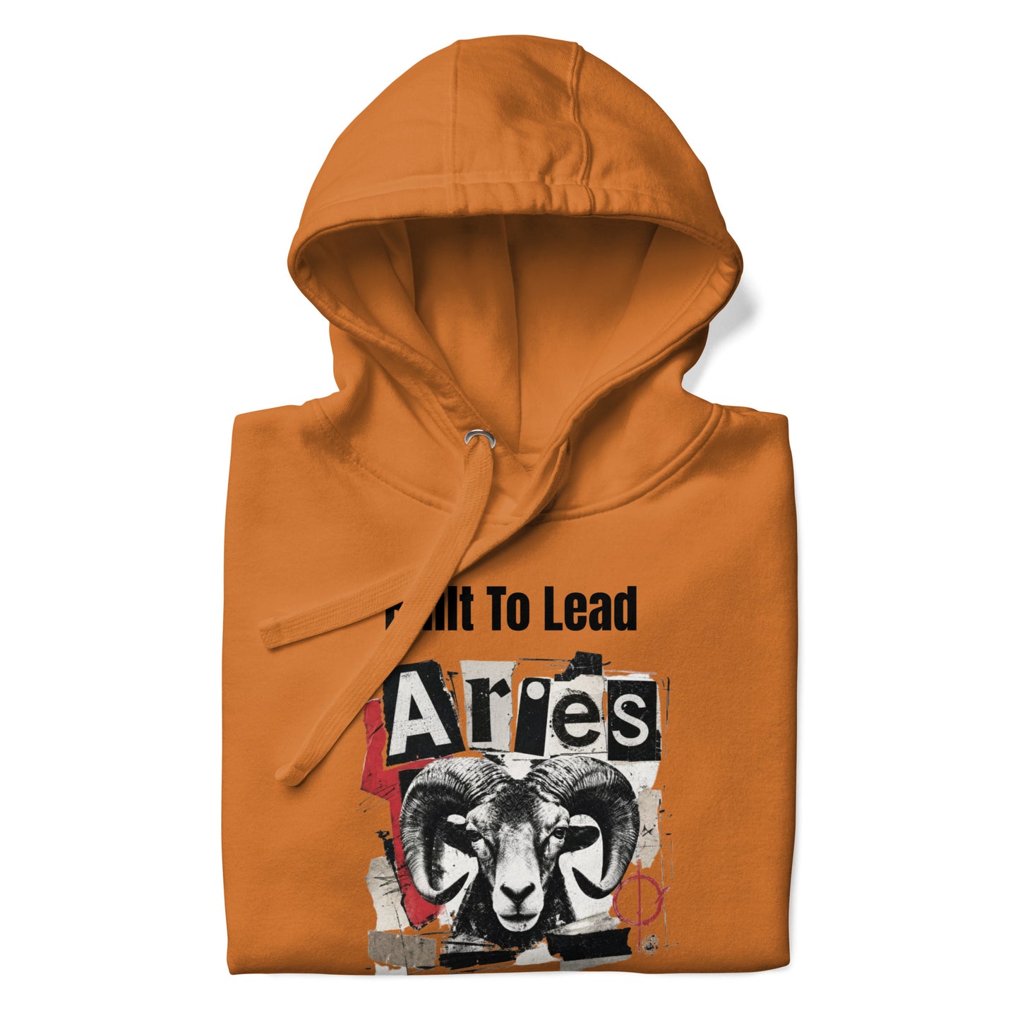Aries Built To Lead Unisex Hoodie