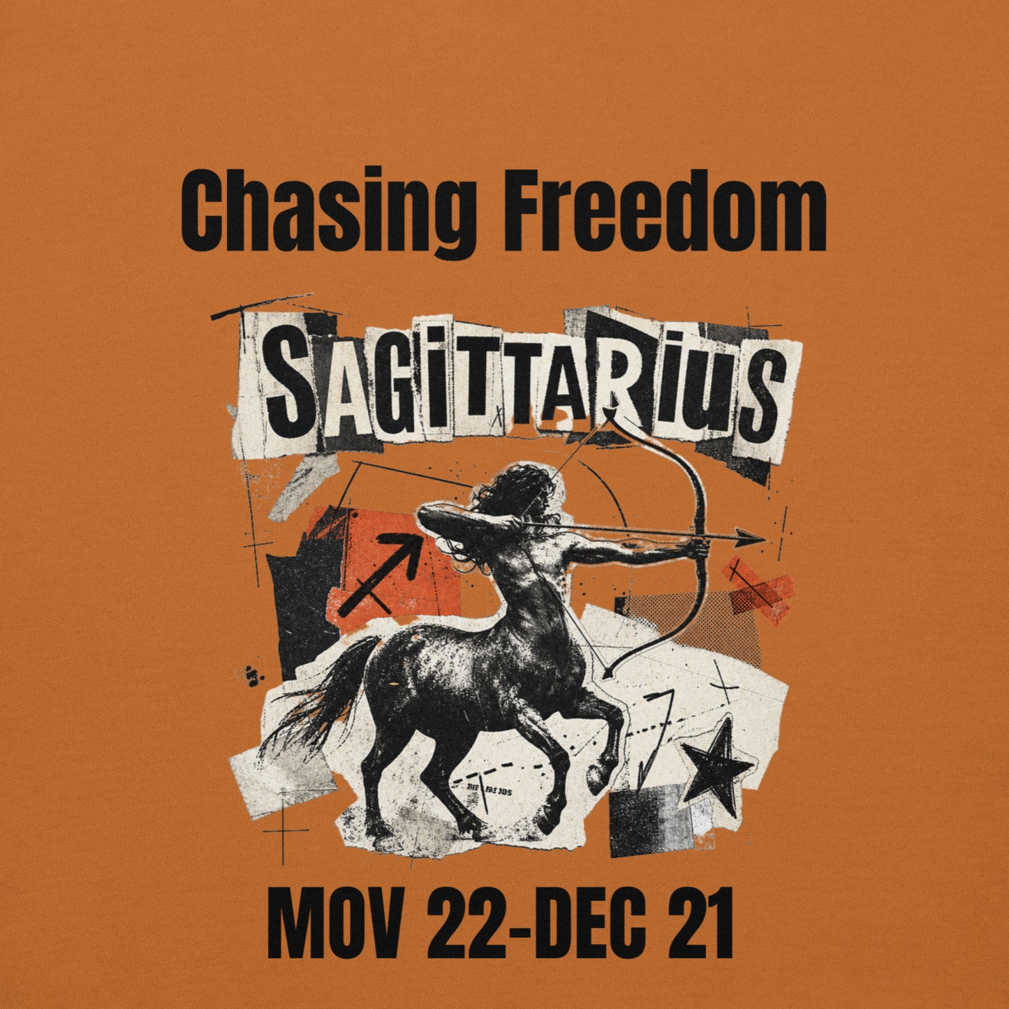 Sagittarius chasing freedom Unisex Hoodie