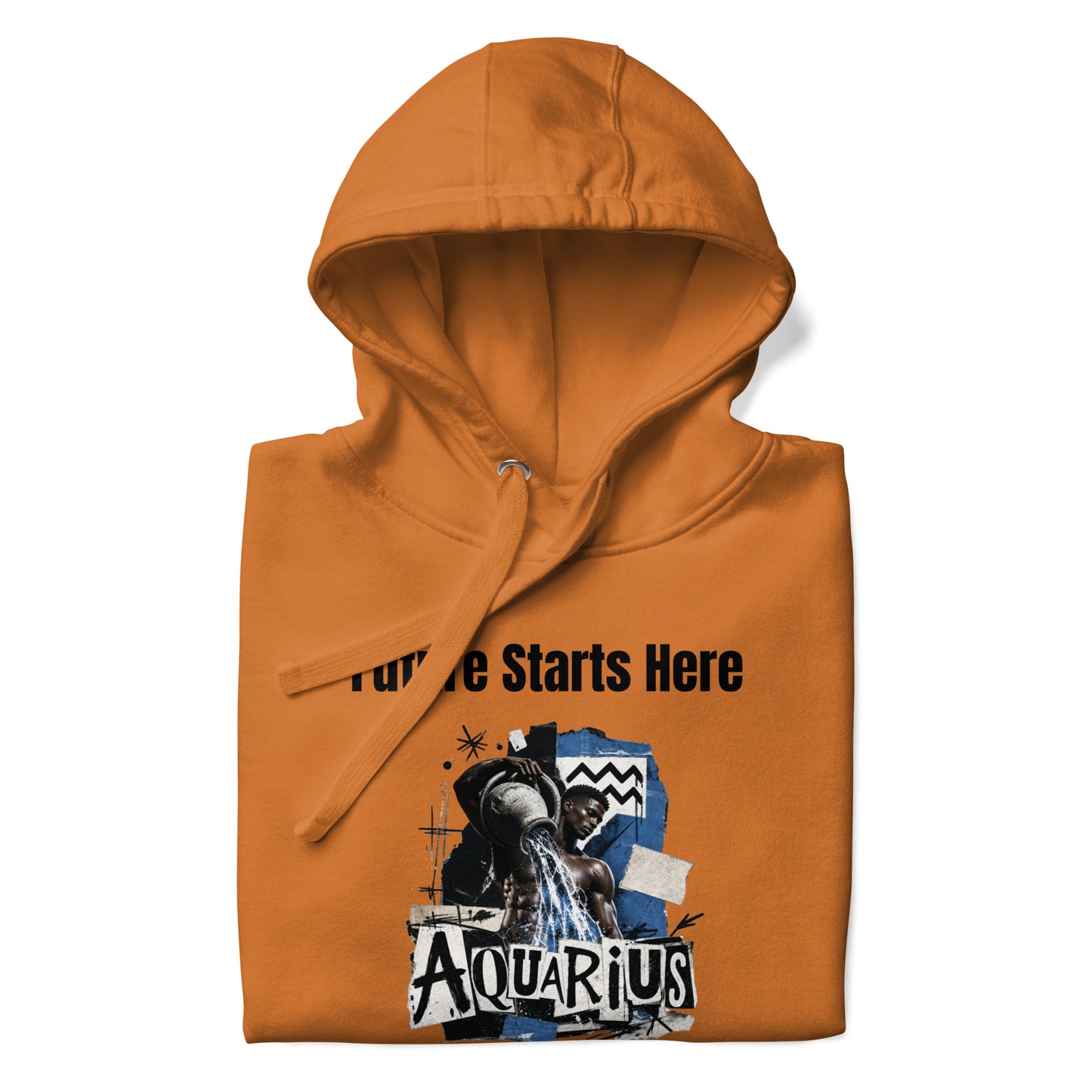 Aquarius Future starts here Unisex Hoodie