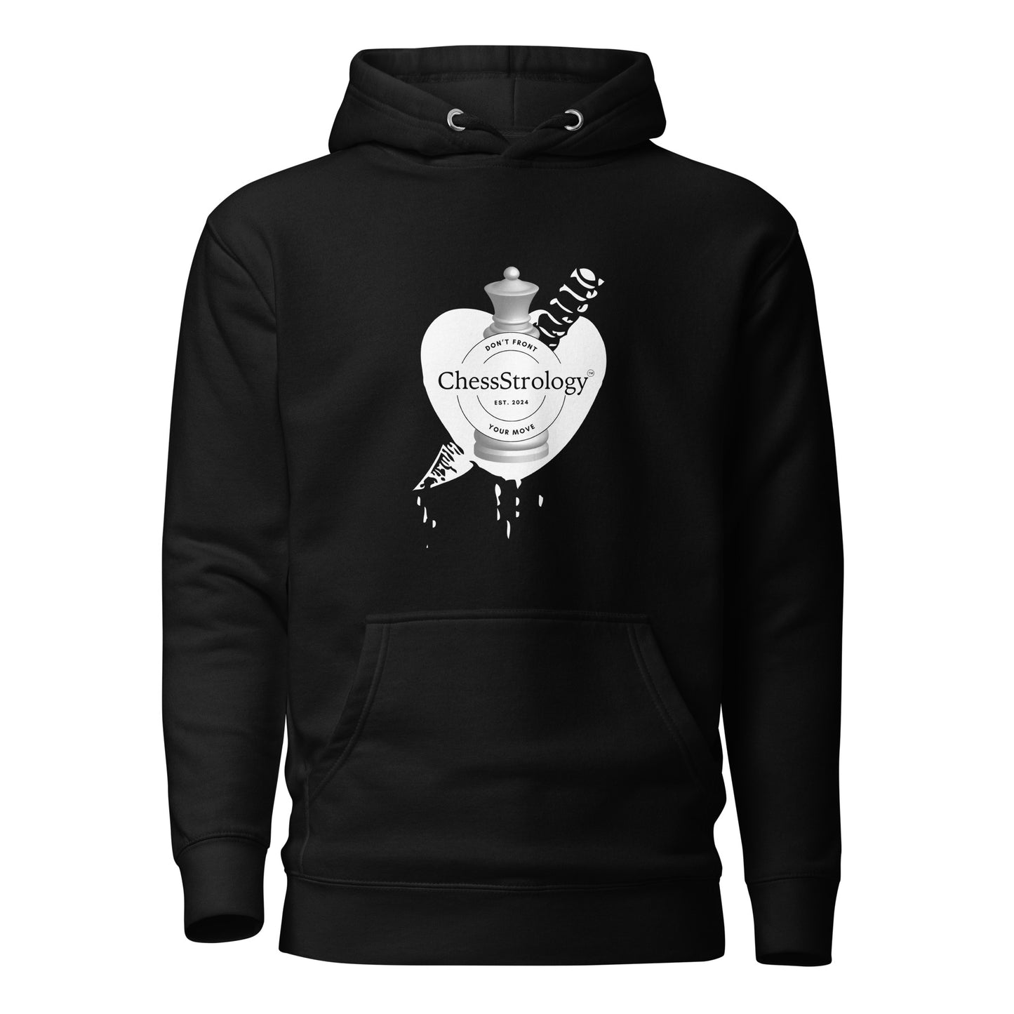 ChessStrology Heartbroken Logo Unisex Hoodie