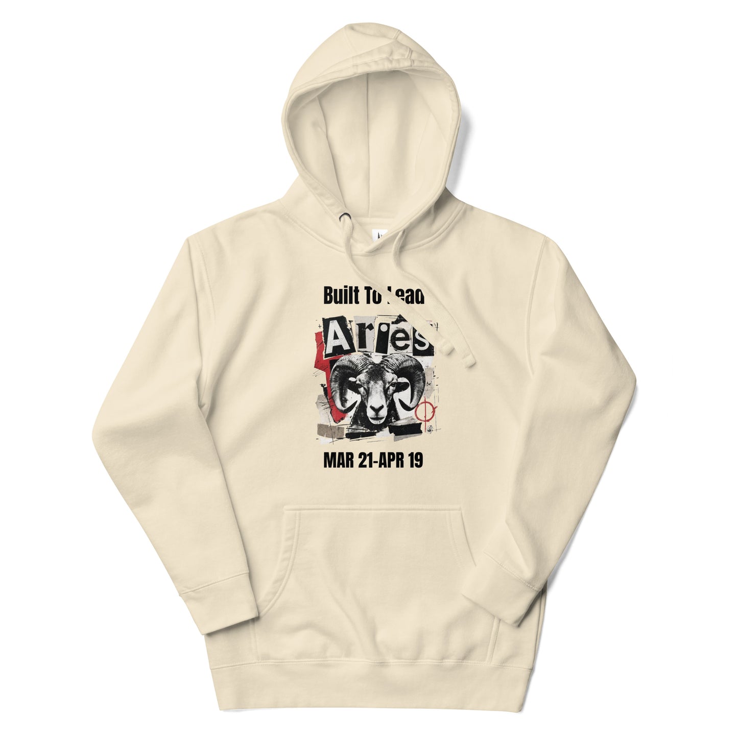 Aries Built To Lead Unisex Hoodie