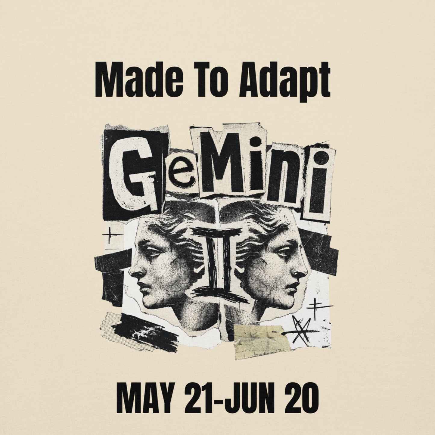 Gemini Made To Adapt unisex hoodie