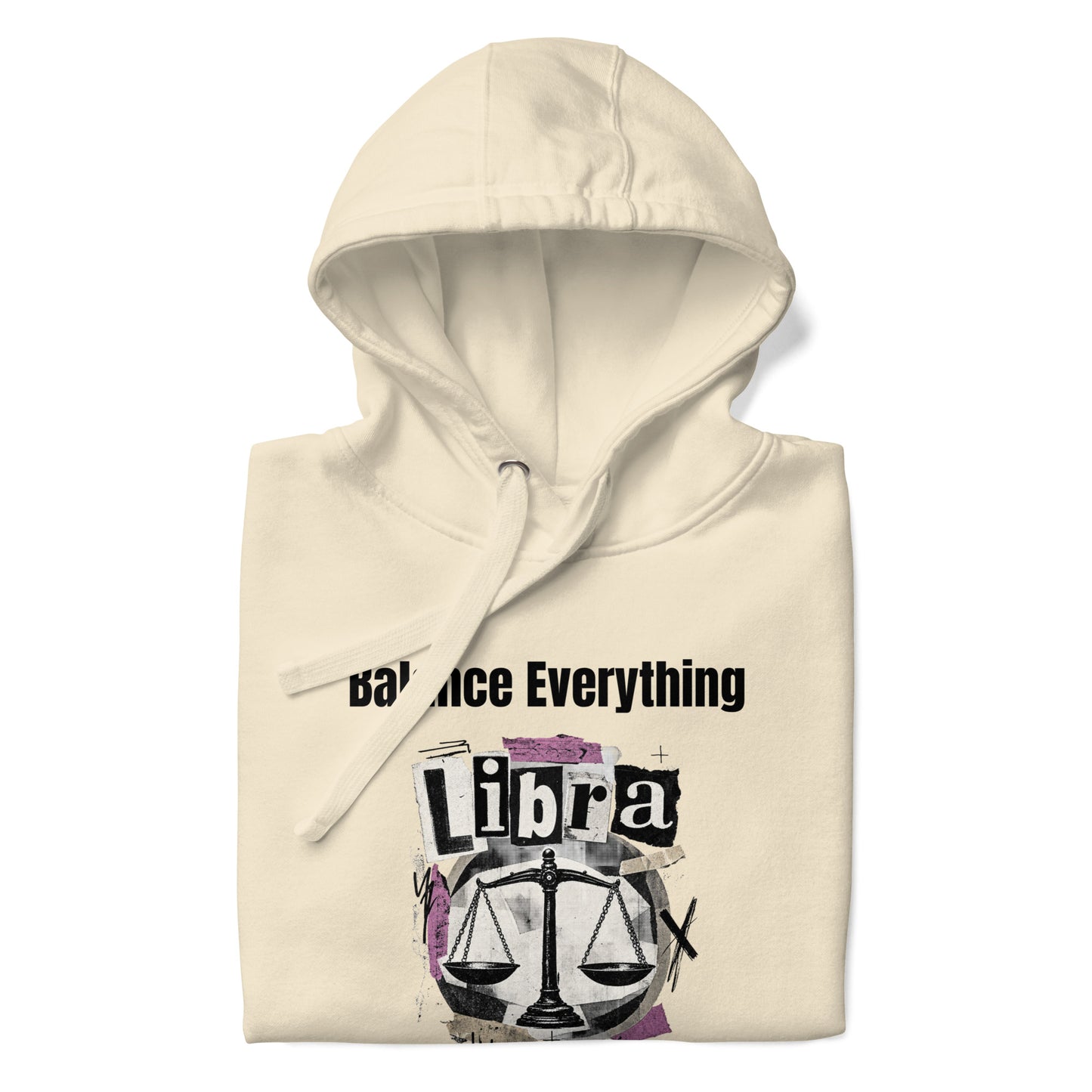 Libra balance everything unisex hoodie