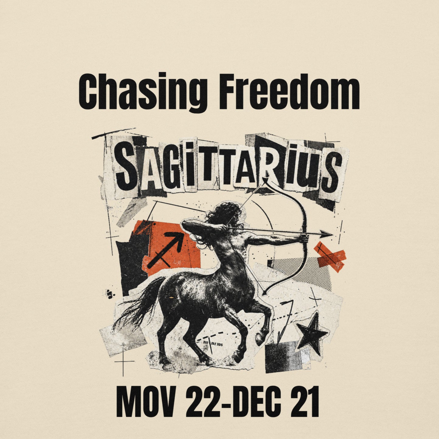 Sagittarius chasing freedom Unisex Hoodie