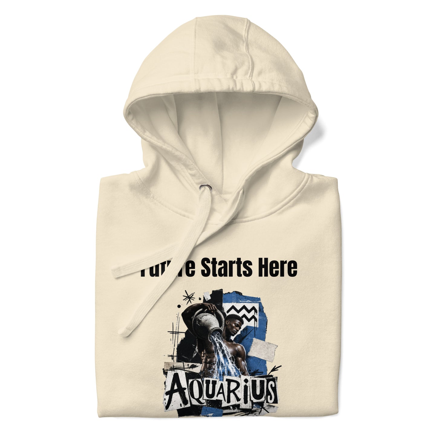 Aquarius Future starts here Unisex Hoodie