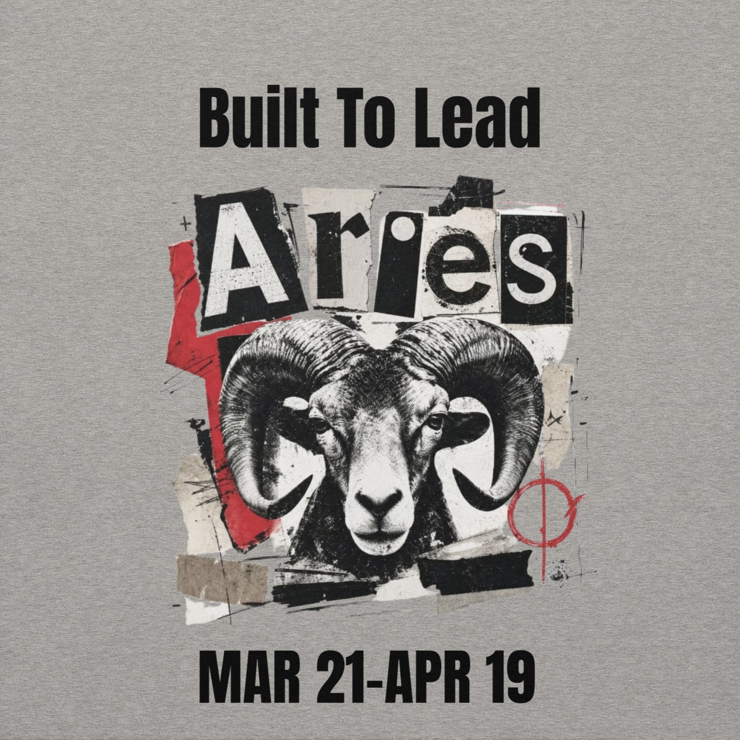 Aries Built To Lead Unisex Hoodie