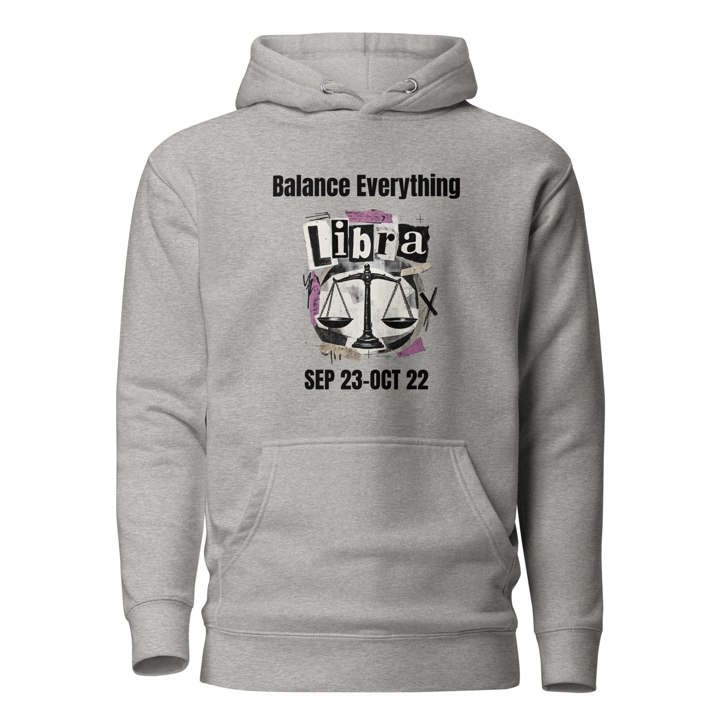 Libra balance everything unisex hoodie