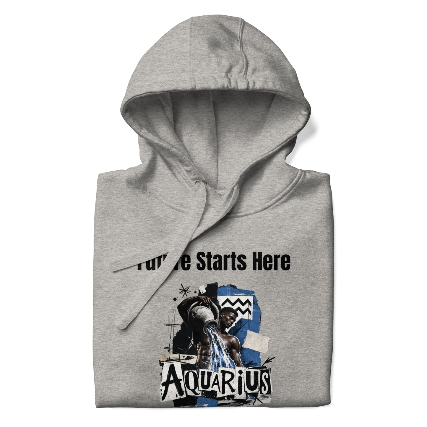Aquarius Future starts here Unisex Hoodie