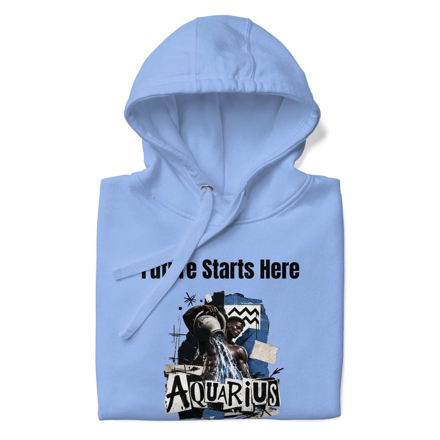 Aquarius Future starts here Unisex Hoodie