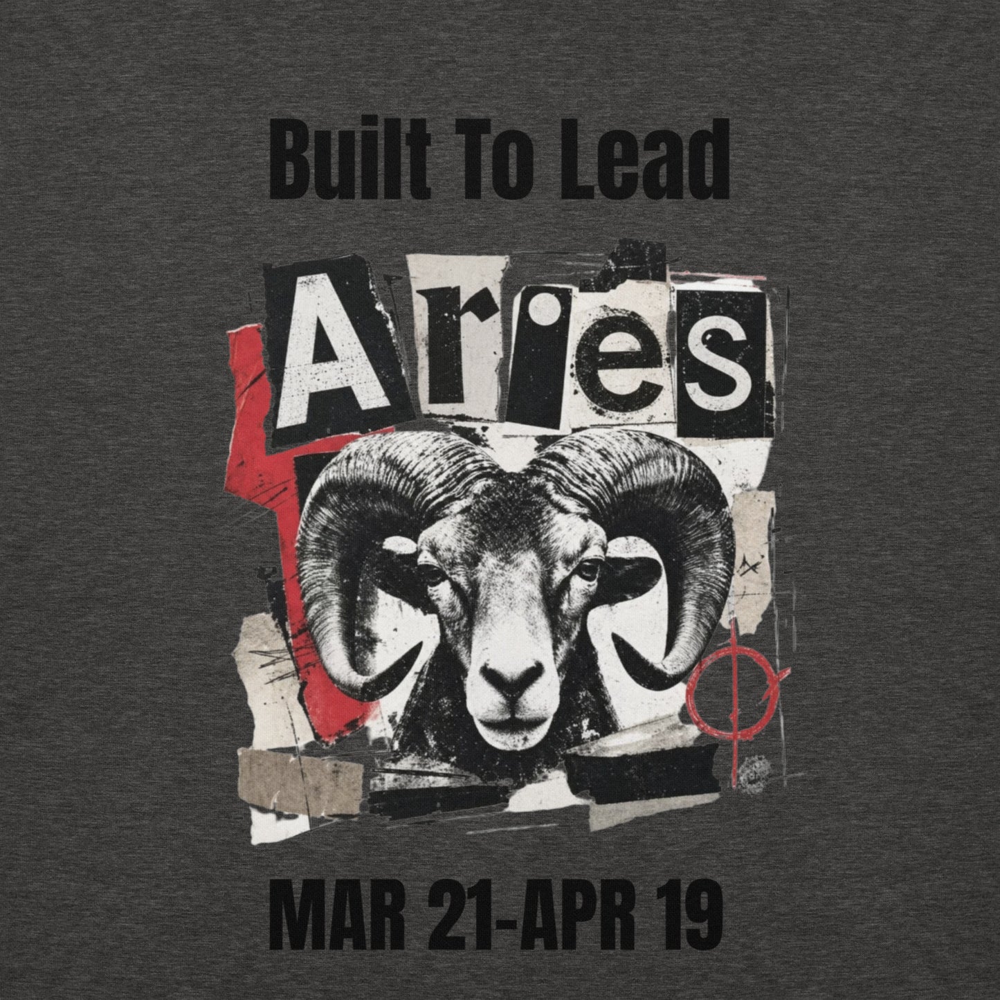 Aries Built To Lead Unisex Hoodie