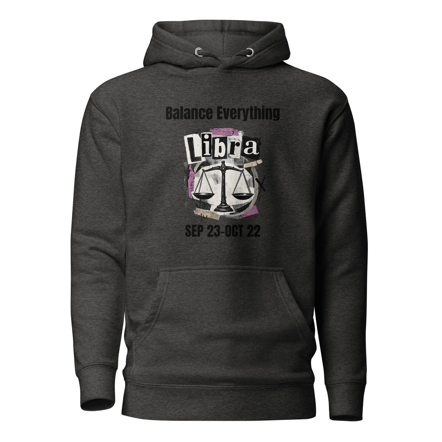 Libra balance everything unisex hoodie