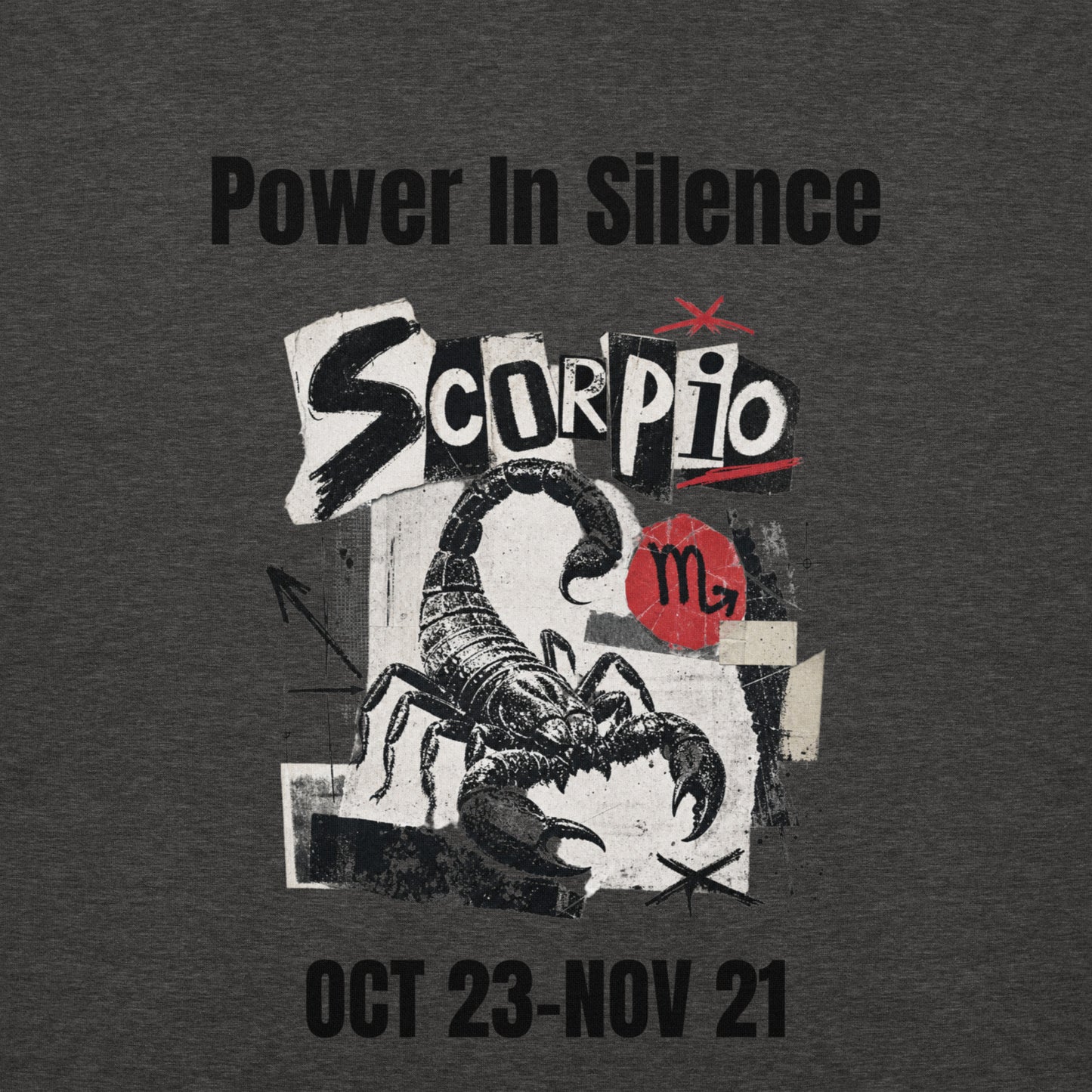 Scorpio power in silence Unisex Hoodie