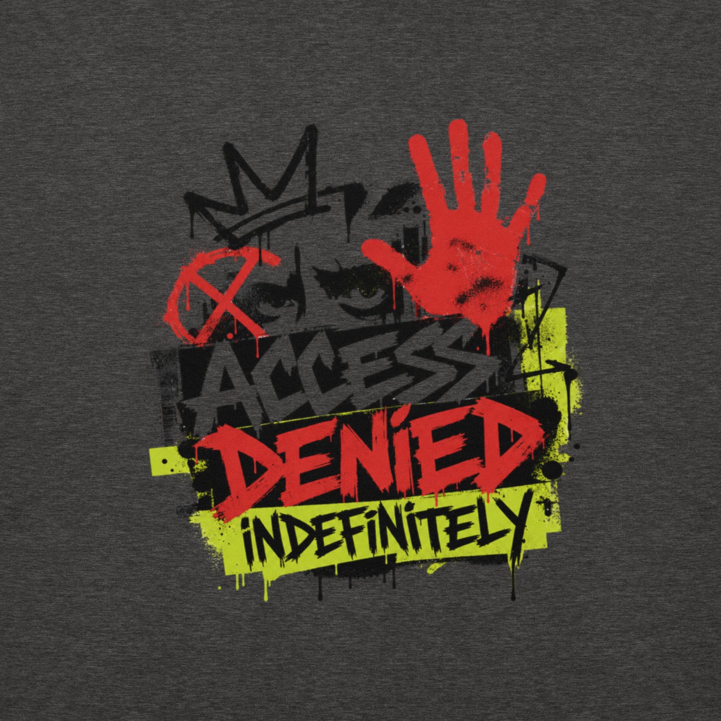 All Access Denied. Indefinitely Unisex Hoodie (Protect Your Energy Collection)