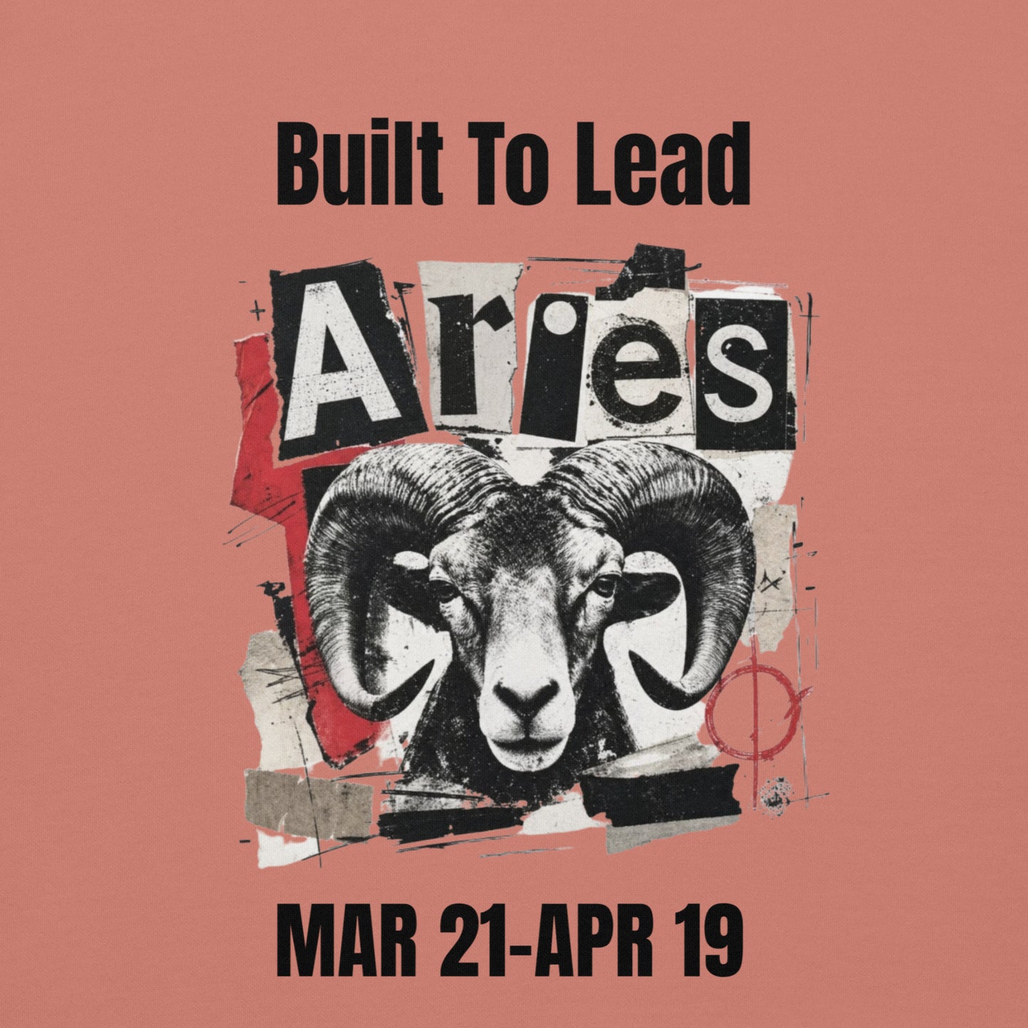 Aries Built To Lead Unisex Hoodie