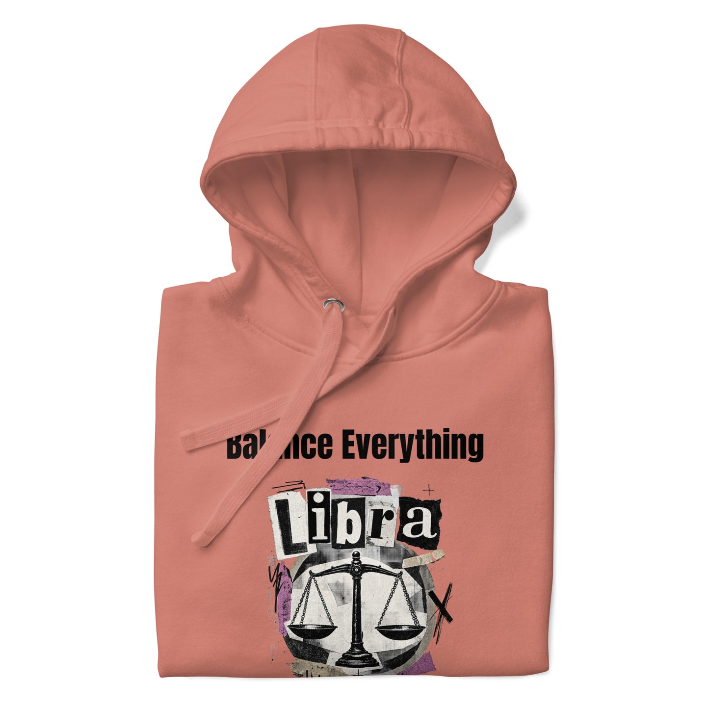 Libra balance everything unisex hoodie