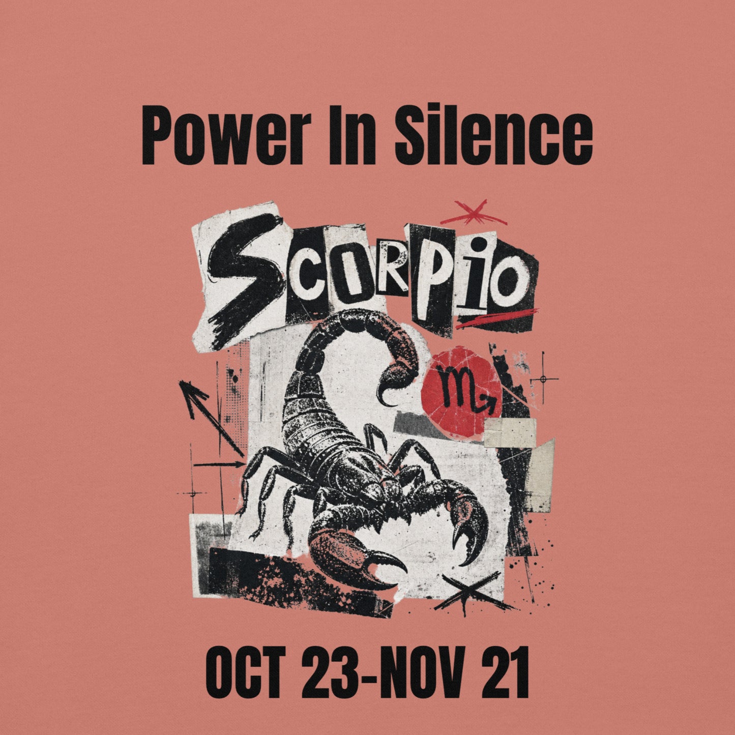 Scorpio power in silence Unisex Hoodie