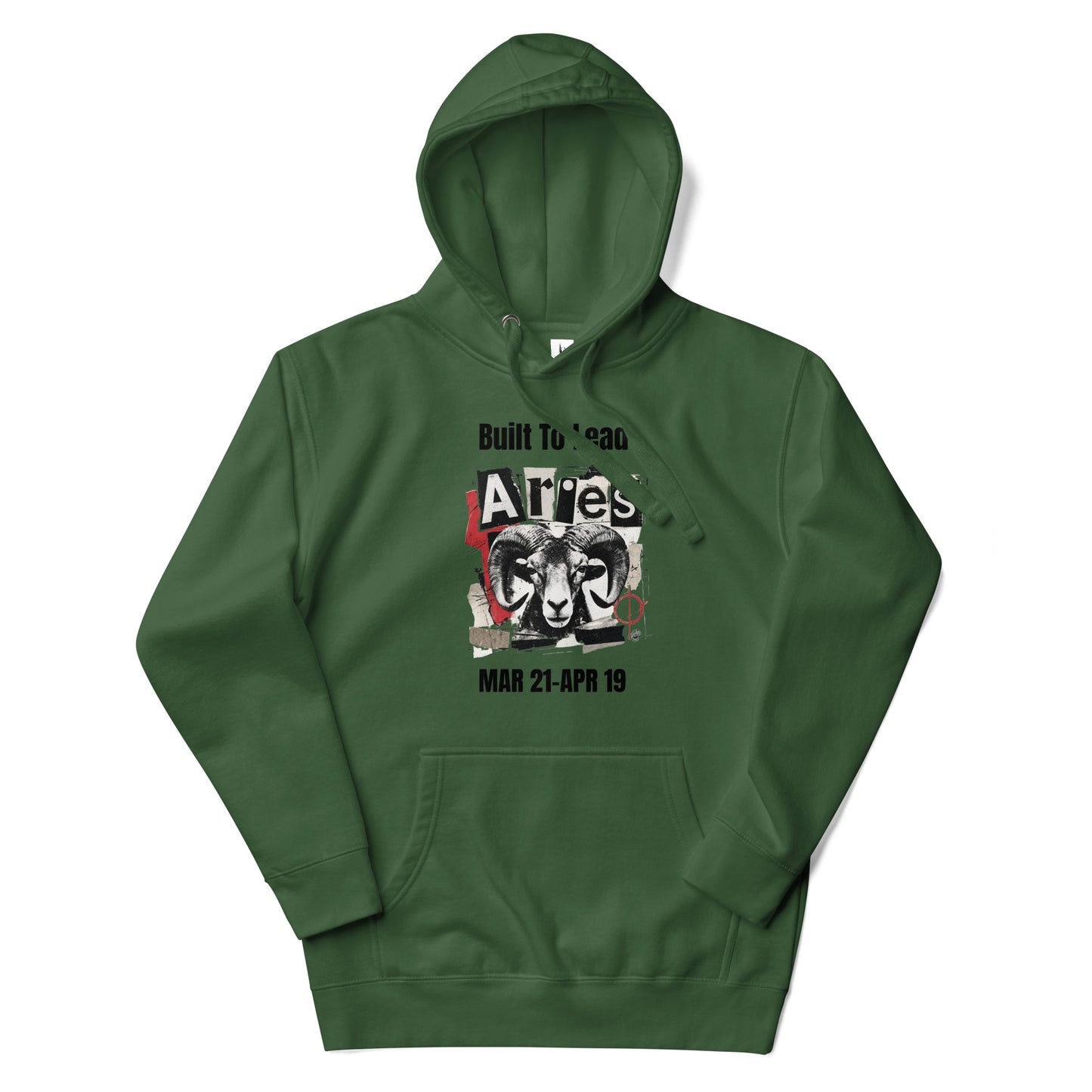 Aries Built To Lead Unisex Hoodie