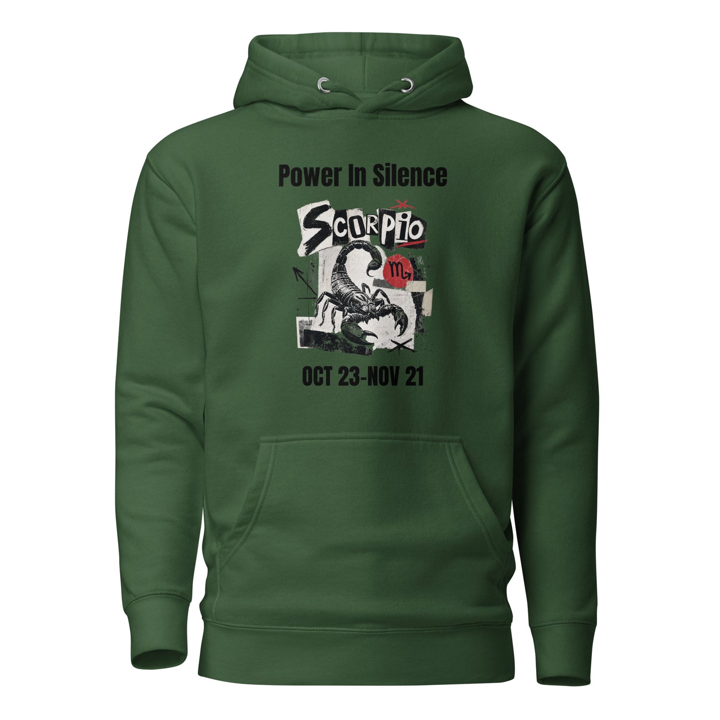Scorpio power in silence Unisex Hoodie
