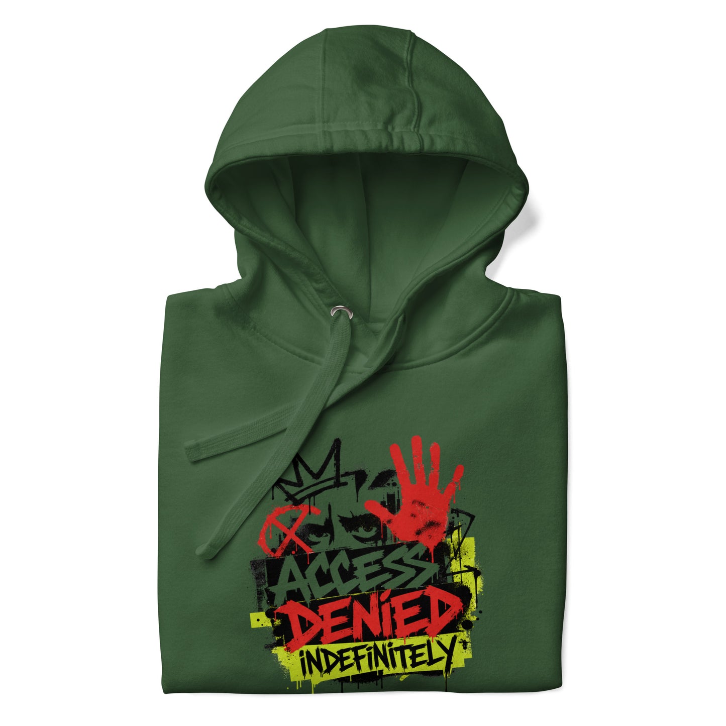 All Access Denied. Indefinitely Unisex Hoodie (Protect Your Energy Collection)