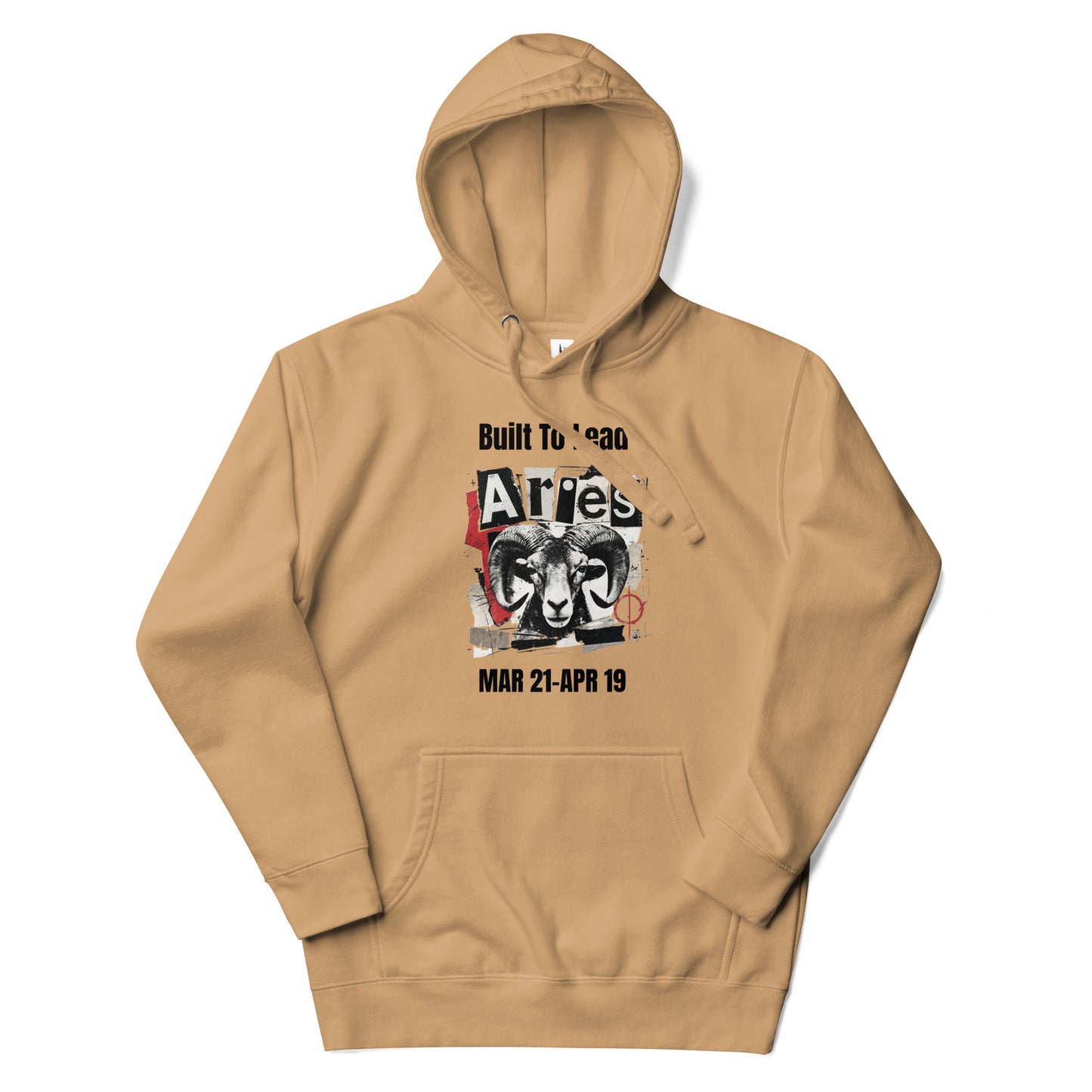 Aries Built To Lead Unisex Hoodie