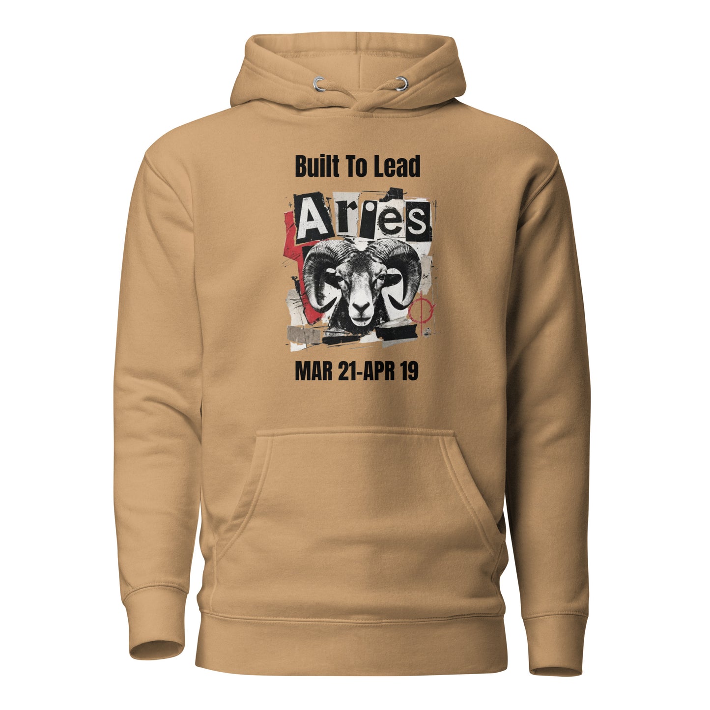 Aries Built To Lead Unisex Hoodie