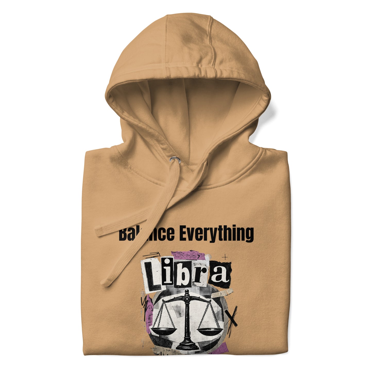 Libra balance everything unisex hoodie
