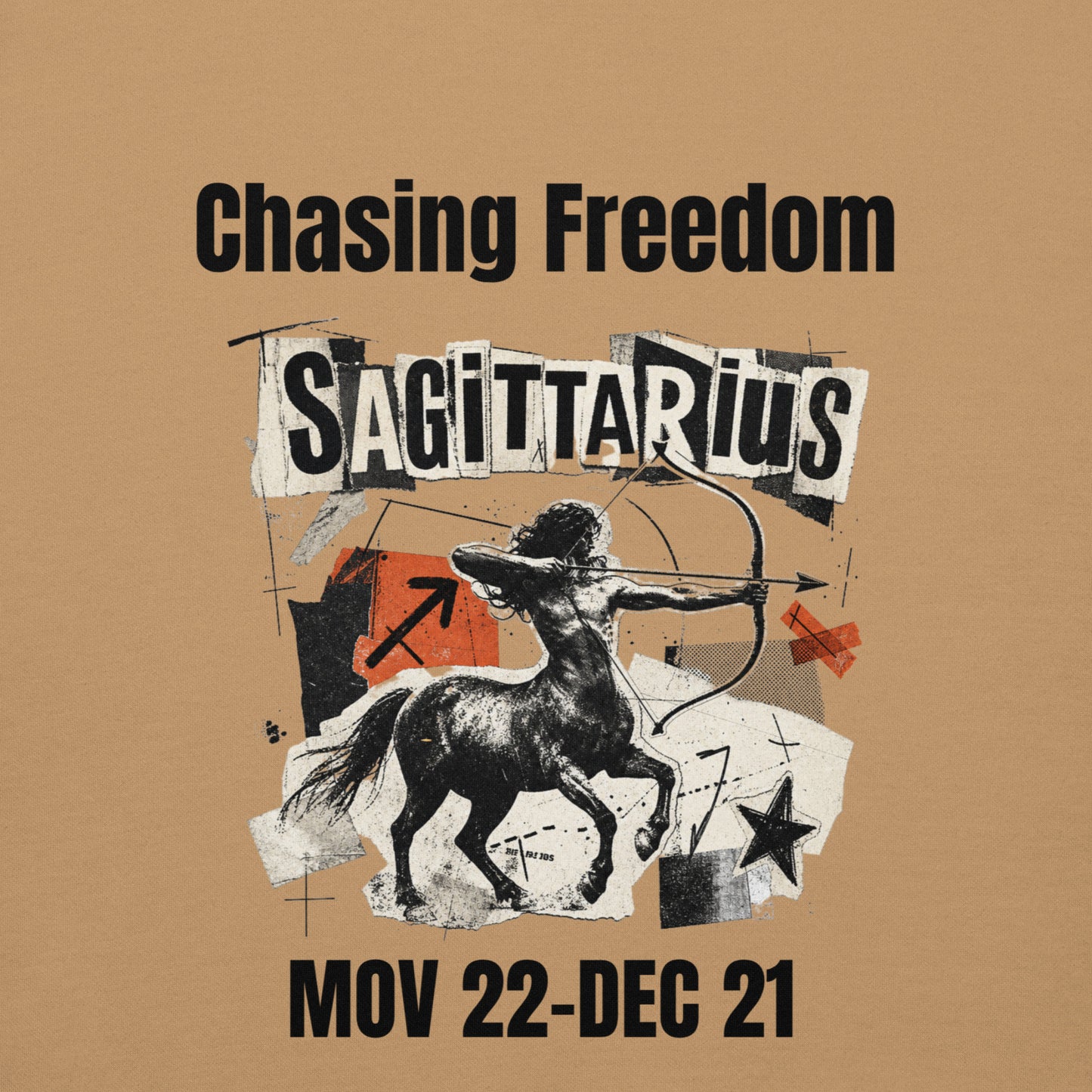 Sagittarius chasing freedom Unisex Hoodie