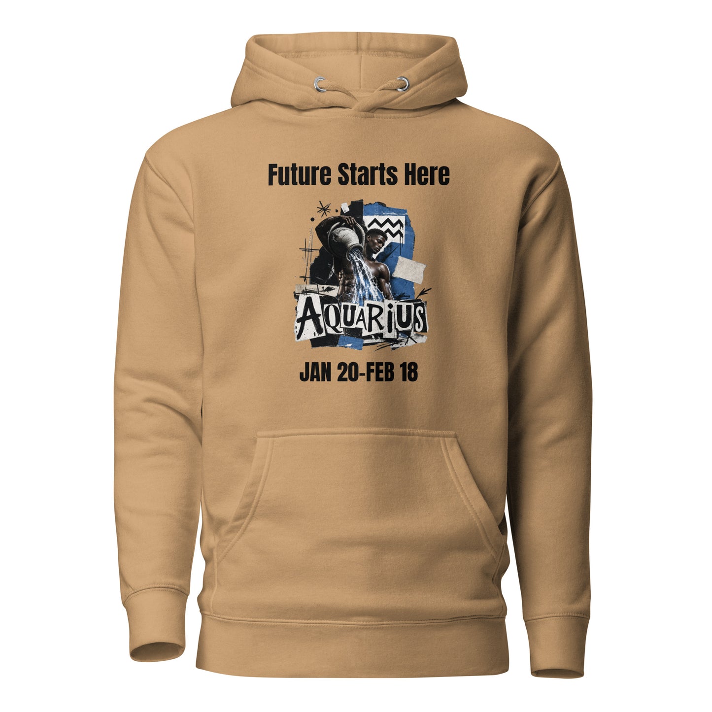 Aquarius Future starts here Unisex Hoodie
