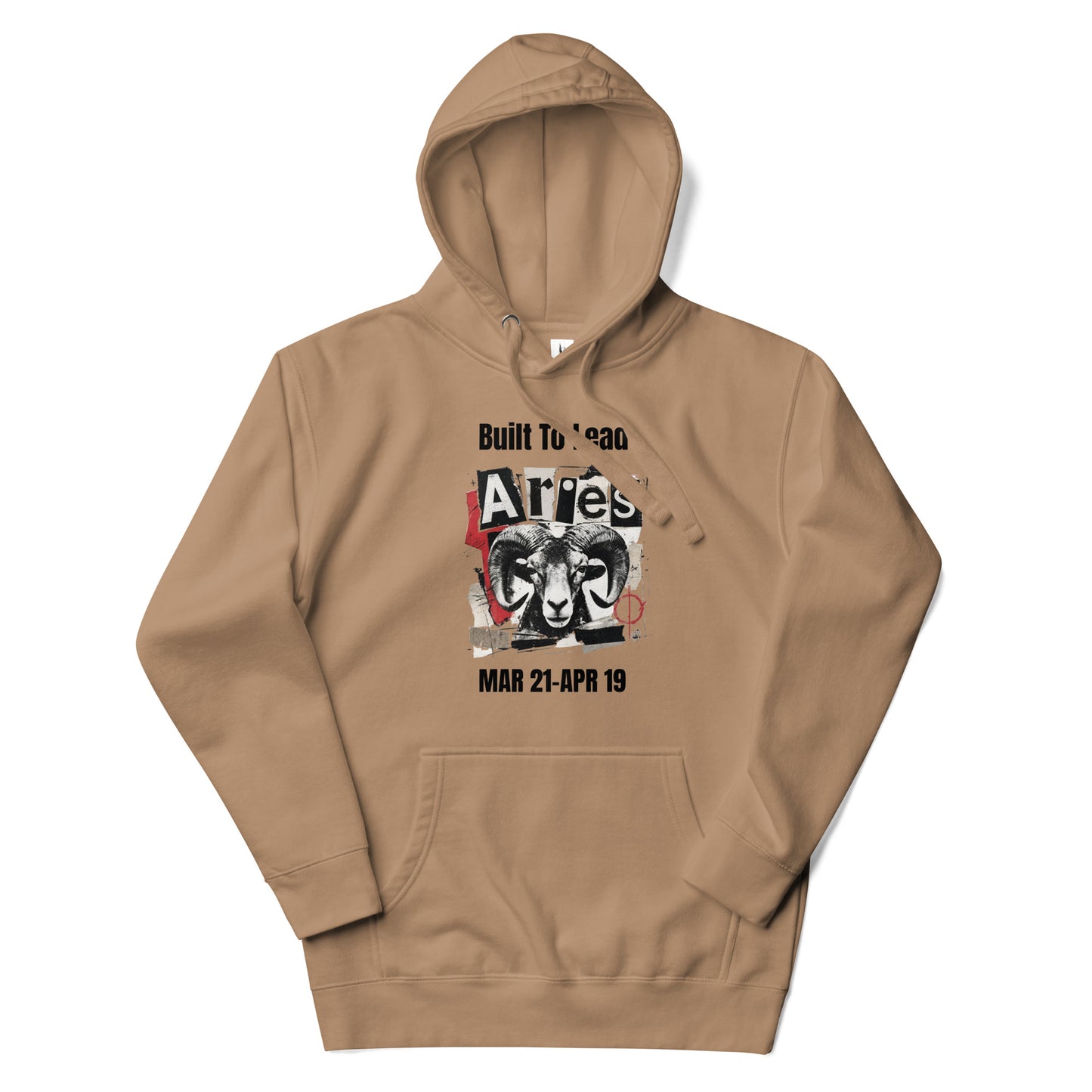 Aries Built To Lead Unisex Hoodie