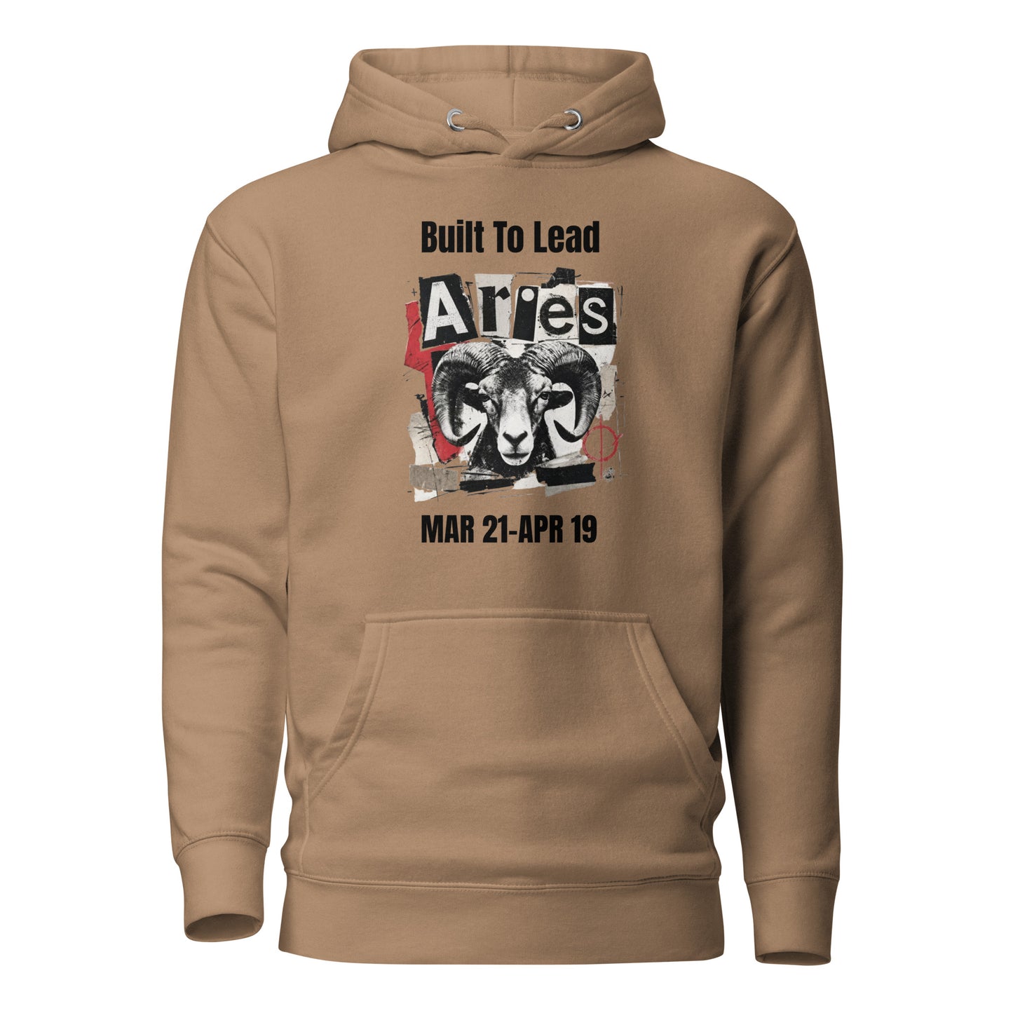 Aries Built To Lead Unisex Hoodie