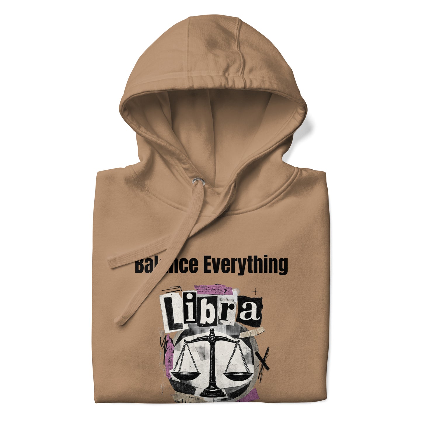 Libra balance everything unisex hoodie