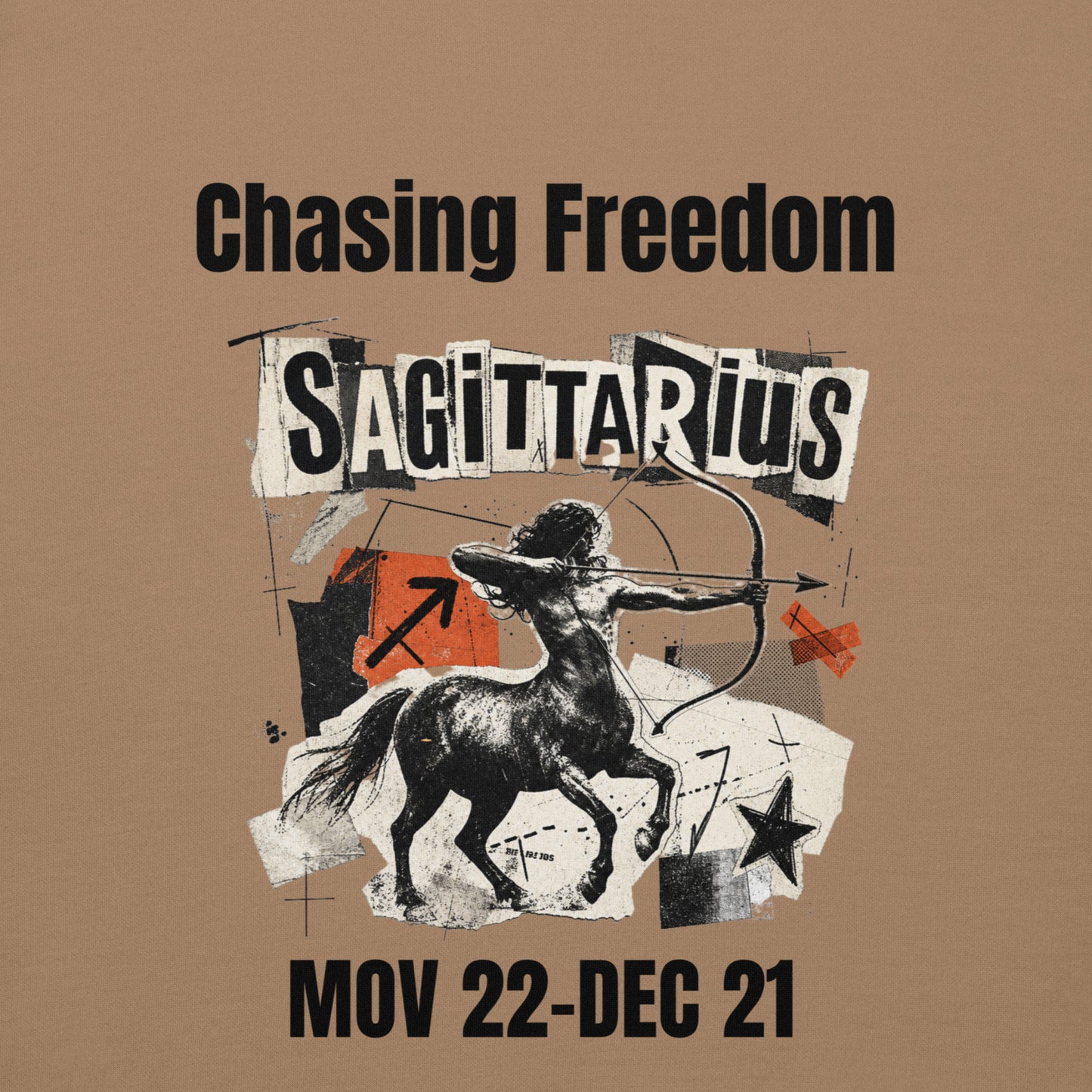 Sagittarius chasing freedom Unisex Hoodie