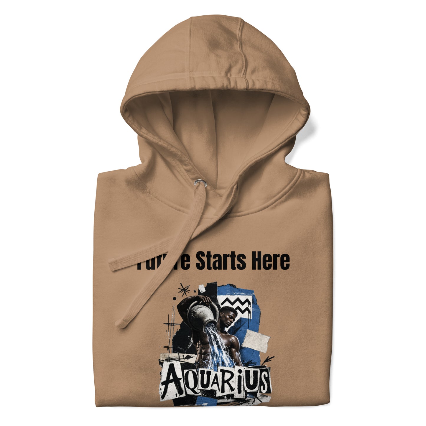 Aquarius Future starts here Unisex Hoodie