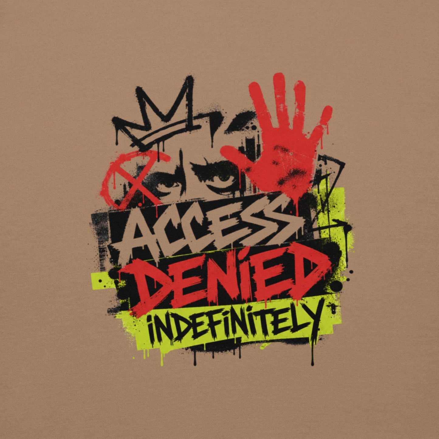 All Access Denied. Indefinitely Unisex Hoodie (Protect Your Energy Collection)