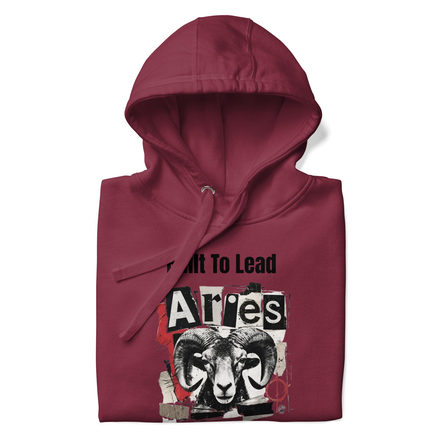 Aries Built To Lead Unisex Hoodie