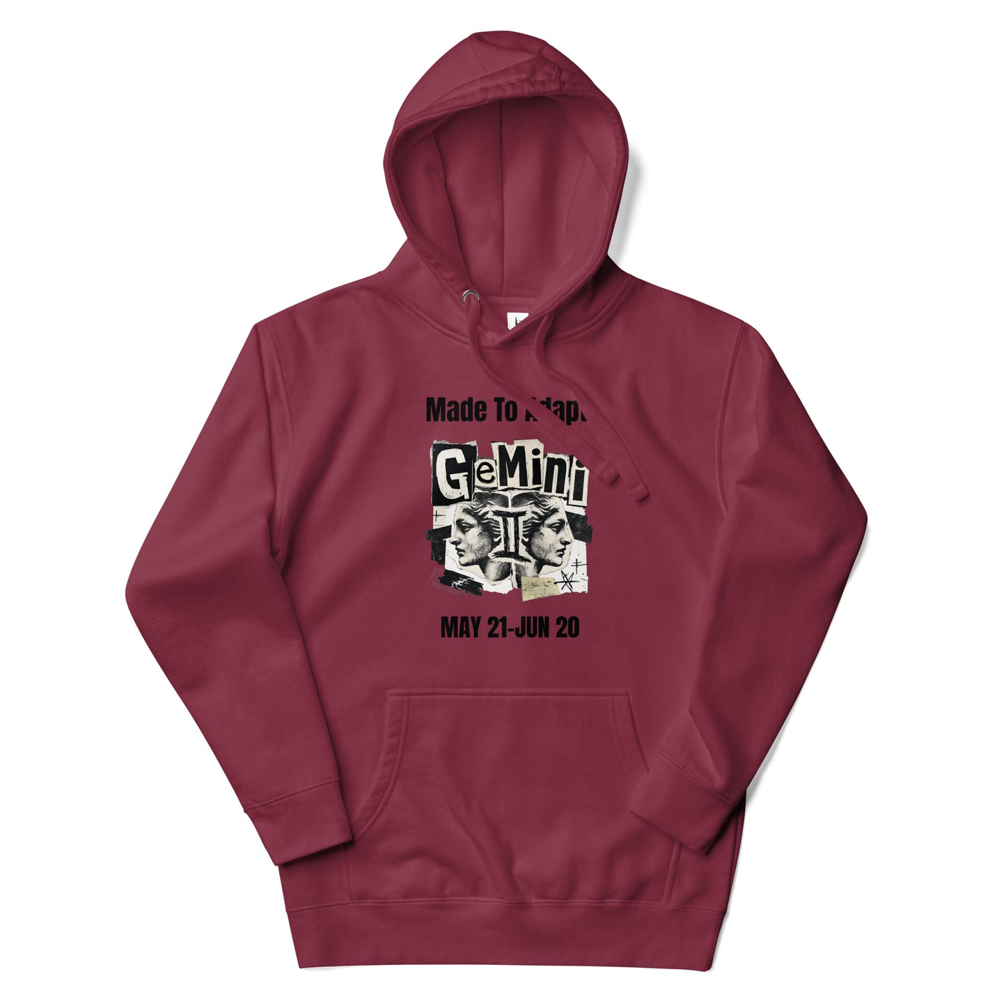 Gemini Made To Adapt unisex hoodie