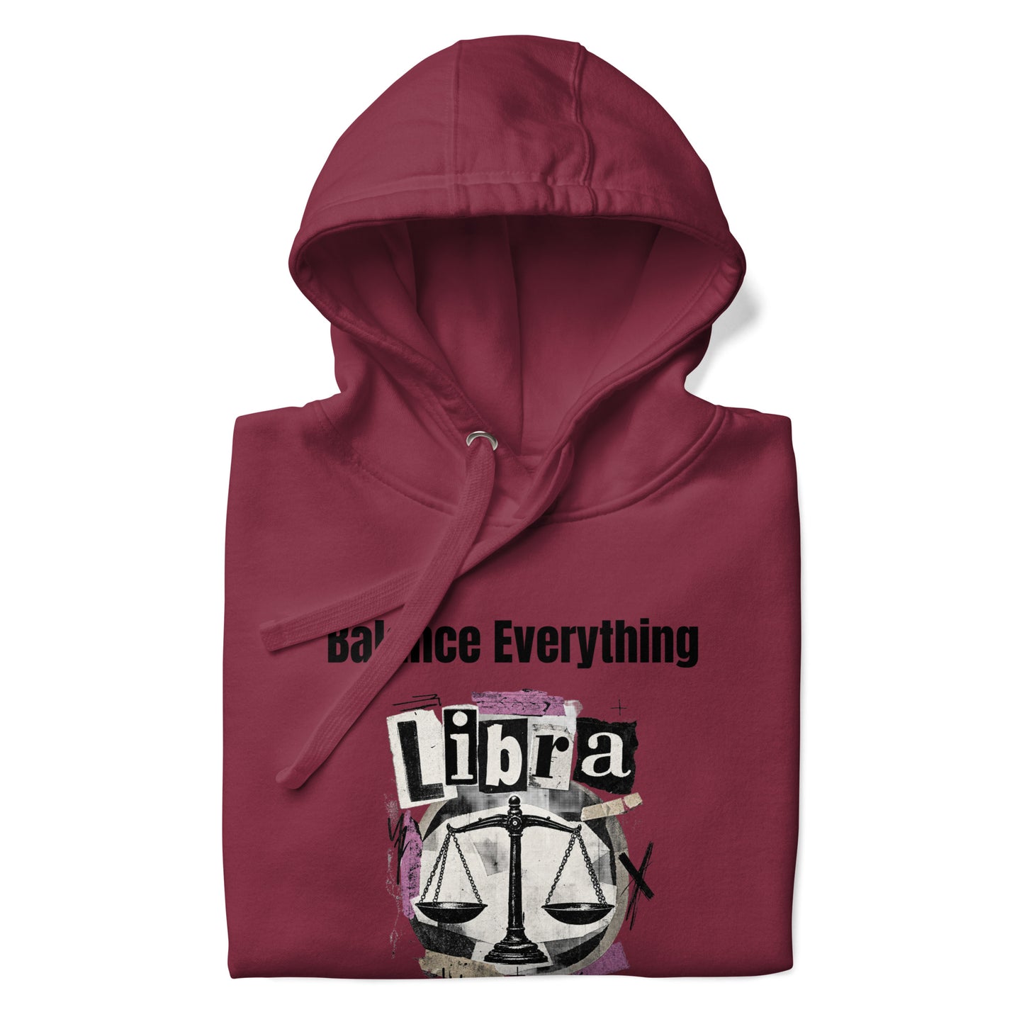 Libra balance everything unisex hoodie