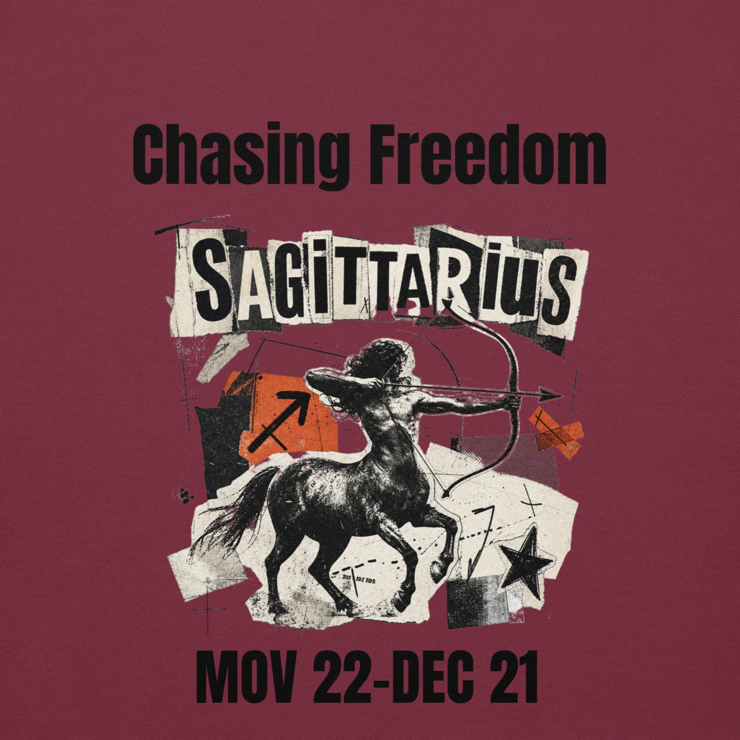Sagittarius chasing freedom Unisex Hoodie