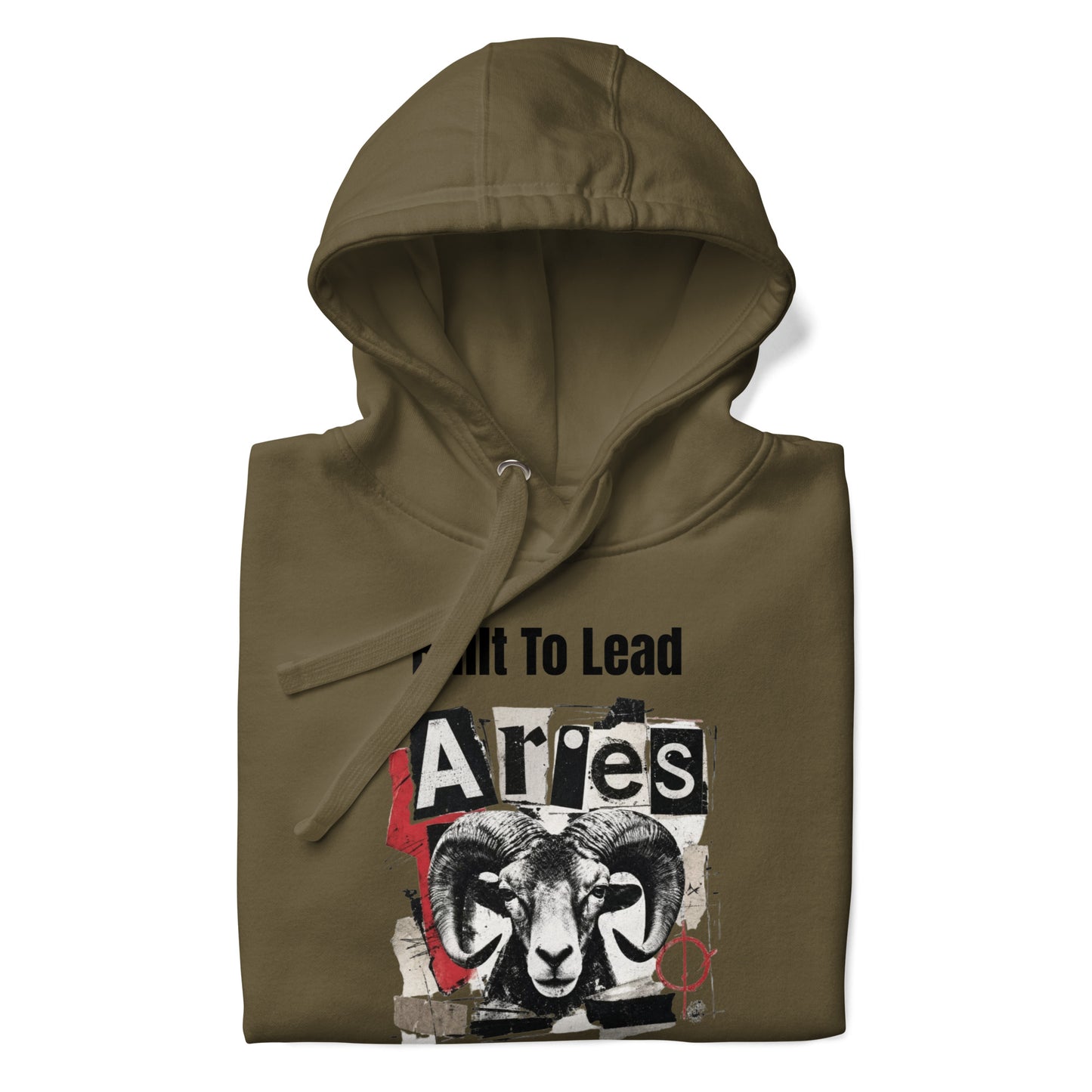 Aries Built To Lead Unisex Hoodie