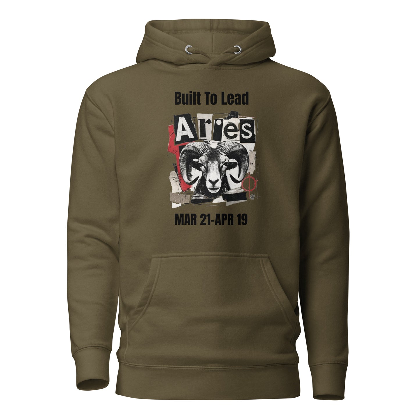 Aries Built To Lead Unisex Hoodie