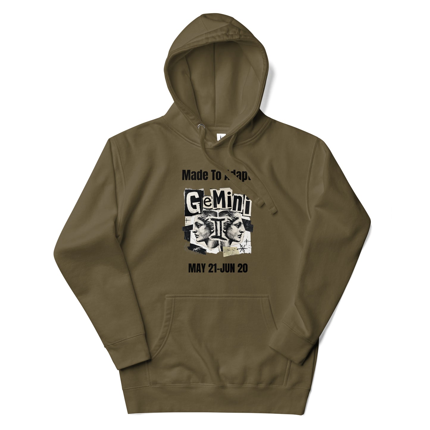 Gemini Made To Adapt unisex hoodie