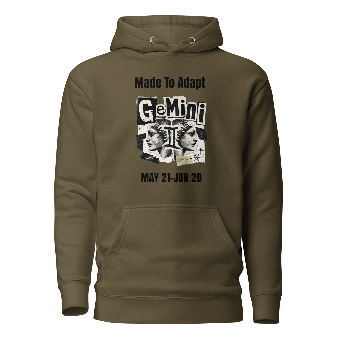Gemini Made To Adapt unisex hoodie