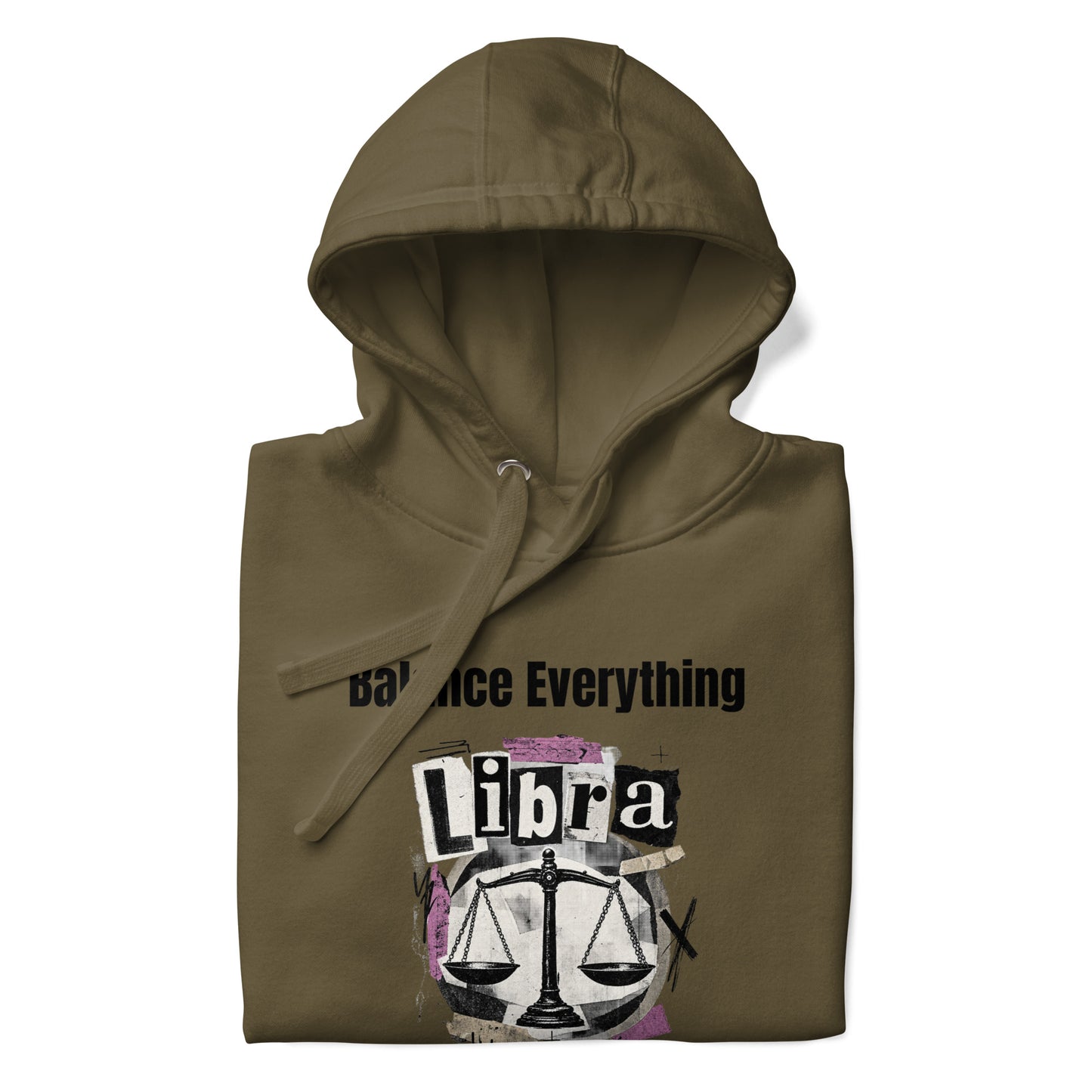 Libra balance everything unisex hoodie