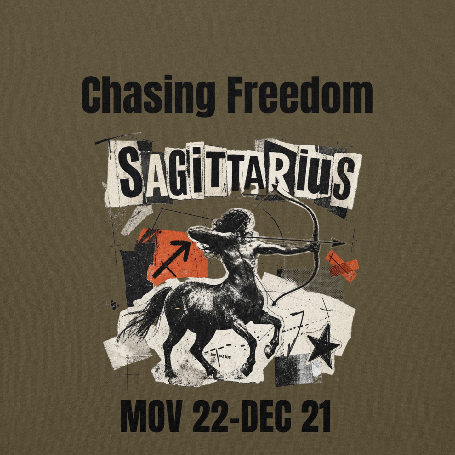 Sagittarius chasing freedom Unisex Hoodie