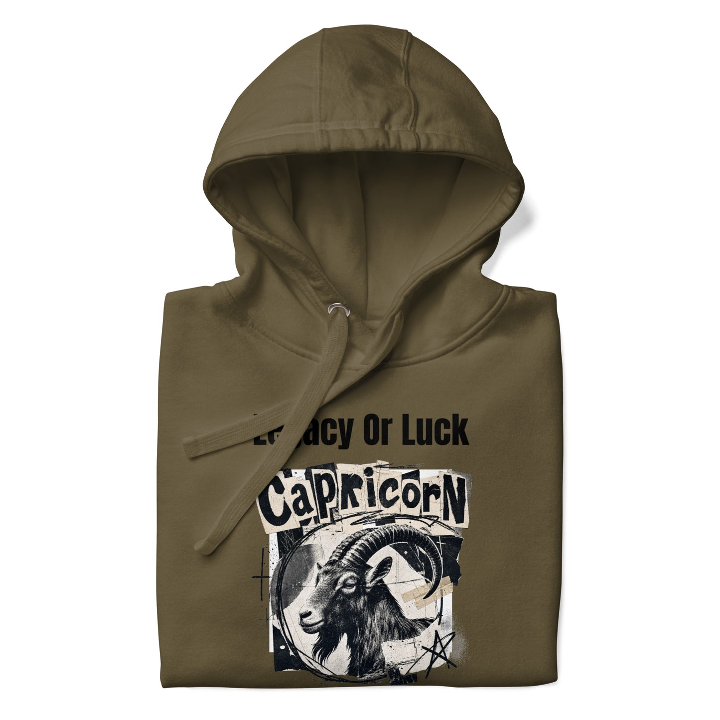 Capricorn legacy or luck Unisex Hoodie