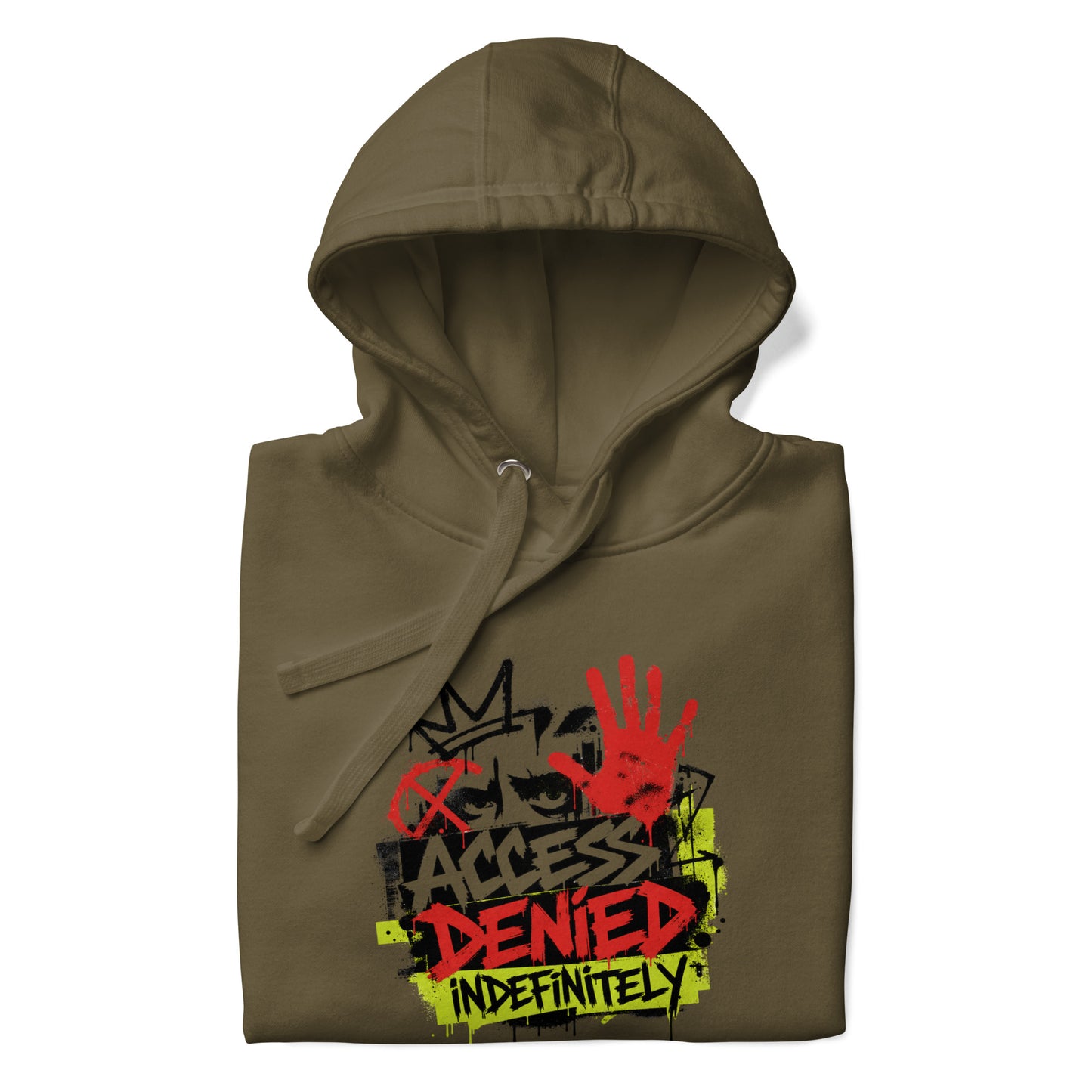 All Access Denied. Indefinitely Unisex Hoodie (Protect Your Energy Collection)